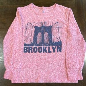 Long sleeve crewcut tshirt, size 4/5, GUC